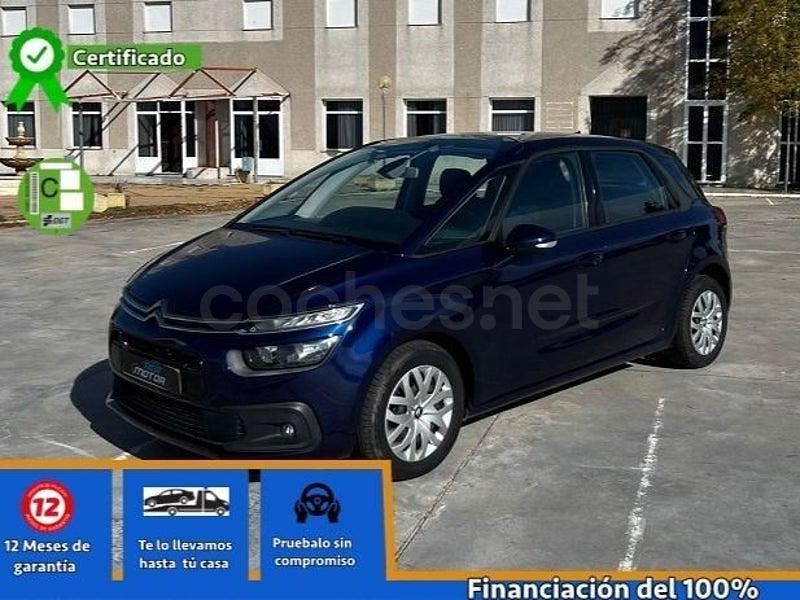 Usado Citroën C4 Picasso Feel 130 CV (95 kW) 2018 Azul Monovolumen