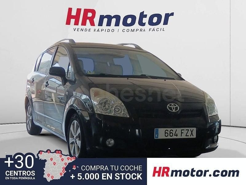 Negro Usado 2008 Toyota Corolla Verso Luna Monovolumen | 6290 € (Precio justo) - Imagen 1/4