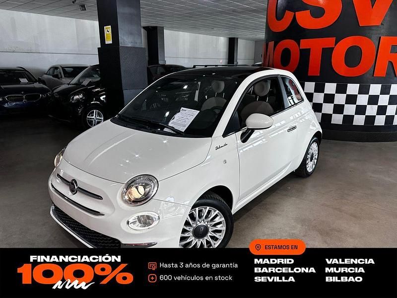 Blanco Usado 2021 Fiat 500 Dolcevita Utilitario | 9450 € (Precio justo) - Imagen 1/4