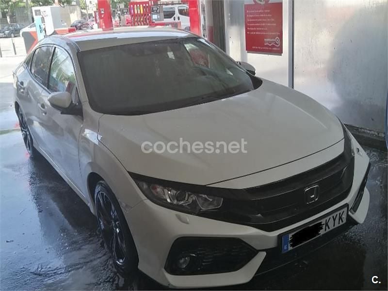 Blanco Usado 2019 Honda Civic Elegance Berlina | 17.200 € (Buen precio) - Imagen 1/1
