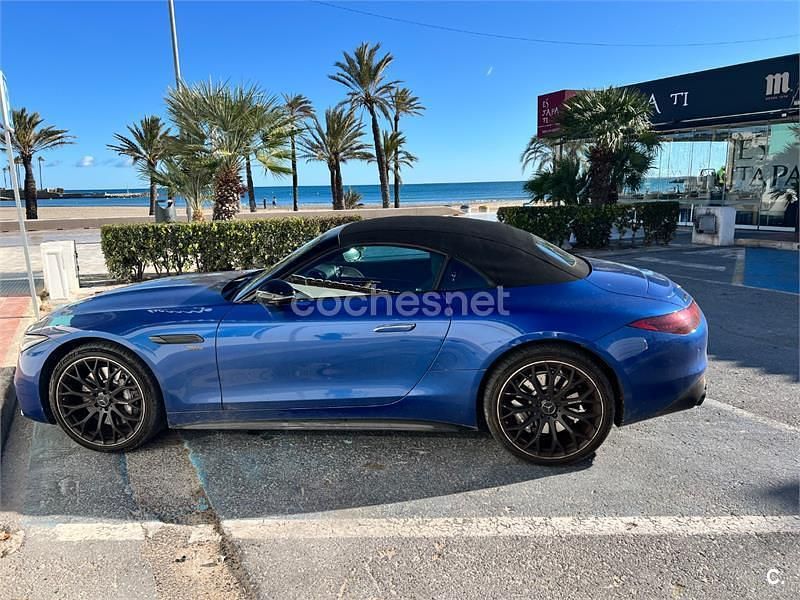 Usado Mercedes SL43 AMG 381 CV (280 kW) 2023 Azul Descapotable