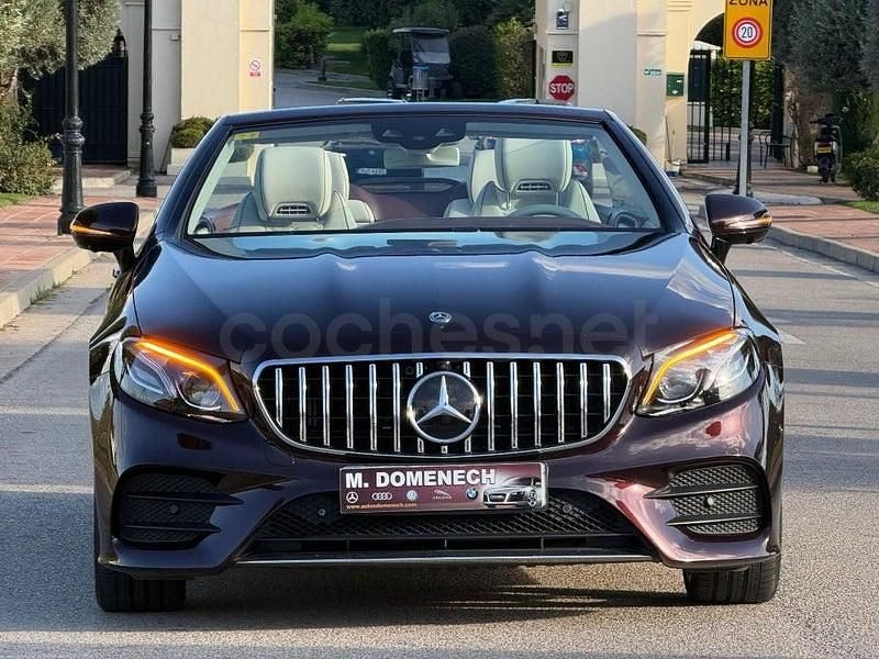 Usado Mercedes E300 245 CV (180 kW) 2018 Violeta / lila Descapotable