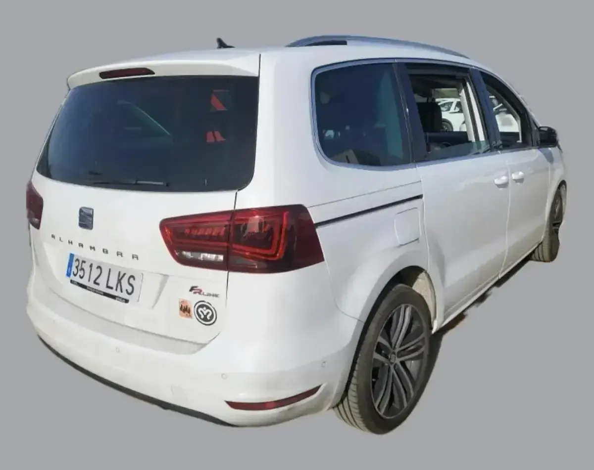 Usado Seat Alhambra XCELLENCE 177 CV (130 kW) 2020 Blanco Monovolumen