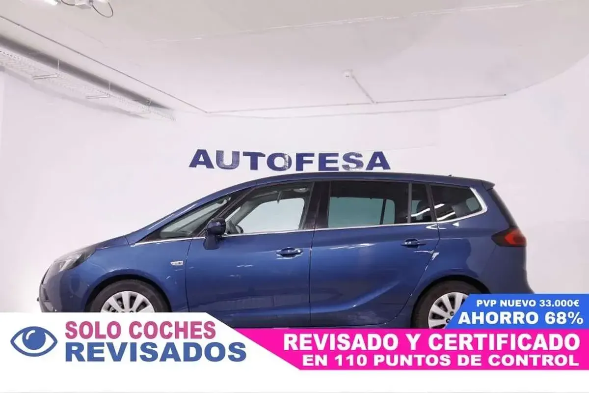 Usado Opel Zafira Excellence 170 CV (125 kW) 2015 Azul Monovolumen