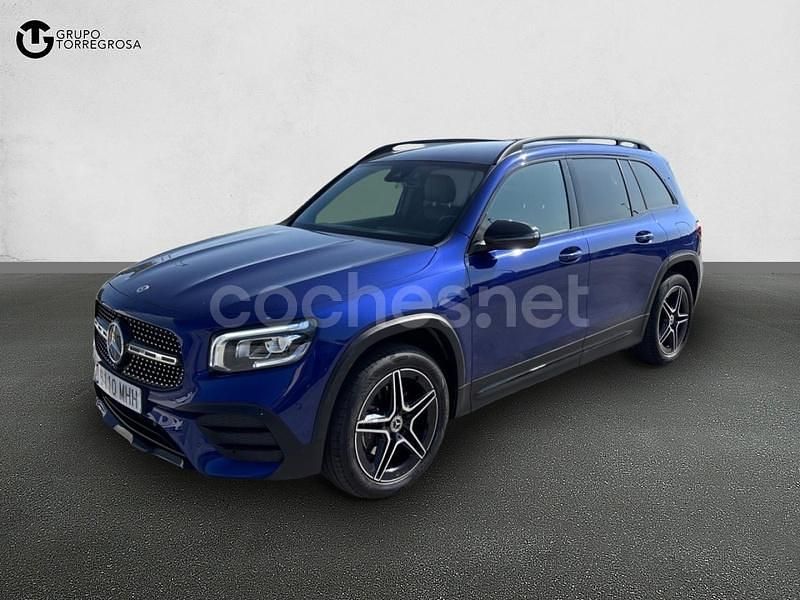 Azul Usado 2023 Mercedes GLB200 SUV | 40.900 € (Un poco caro) - Imagen 1/4