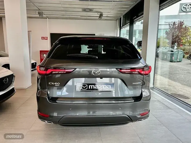 Usado Mazda CX-60 Exclusive-Line 327 CV (240 kW) 2024 Gris SUV