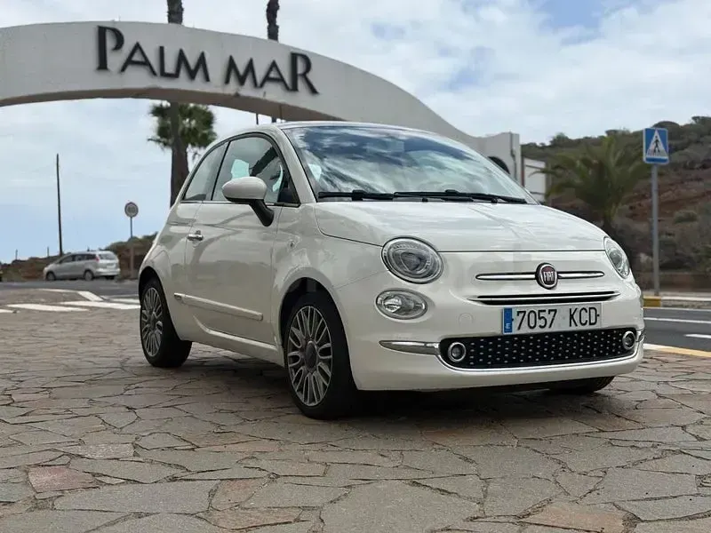 Usado Fiat 500 Lounge 69 CV (50 kW) 2017 Blanco Berlina