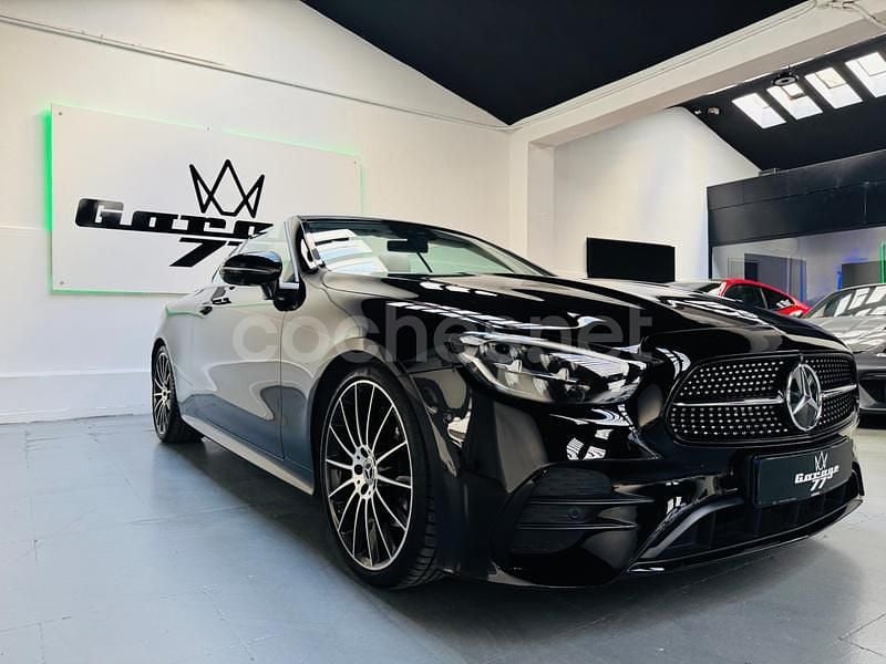 Negro Usado 2023 Mercedes E220 Descapotable | 55.900 € (Precio justo) - Imagen 1/4