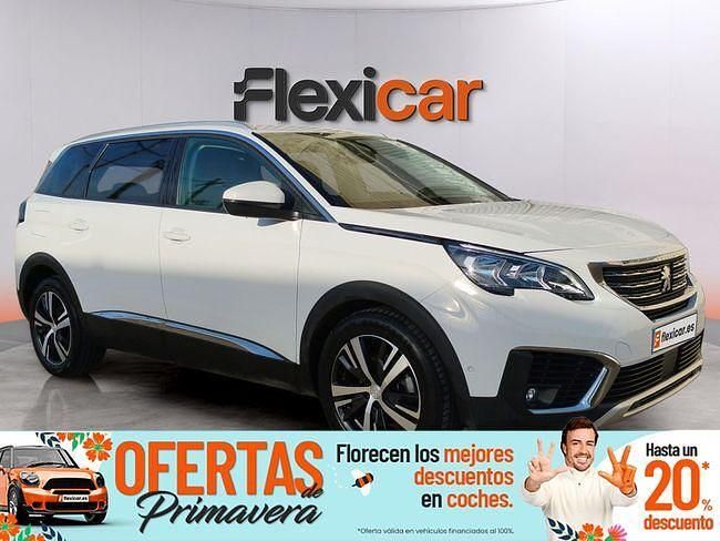 Usado Peugeot 5008 Allure 130 CV (95 kW) 2019 Blanco SUV