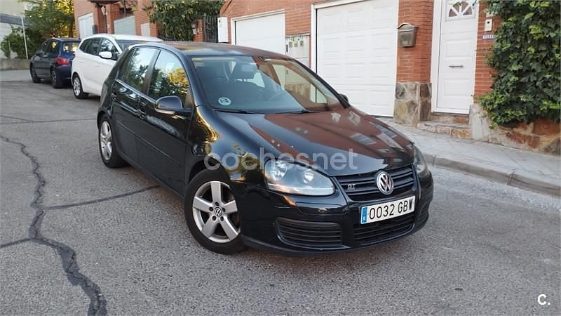 Usado VW Golf VI GT 140 CV (102 kW) 2008 Negro Utilitario