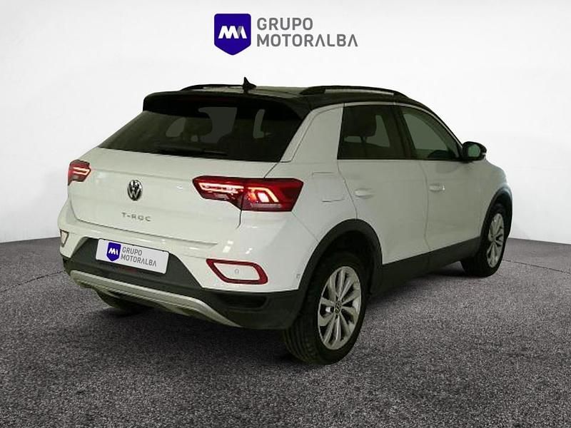 Usado VW T-Roc Life 110 CV (80 kW) 2023 Blanco SUV