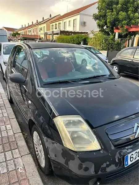 Usado Citroën C2 70 CV (51 kW) 2004 Negro Utilitario