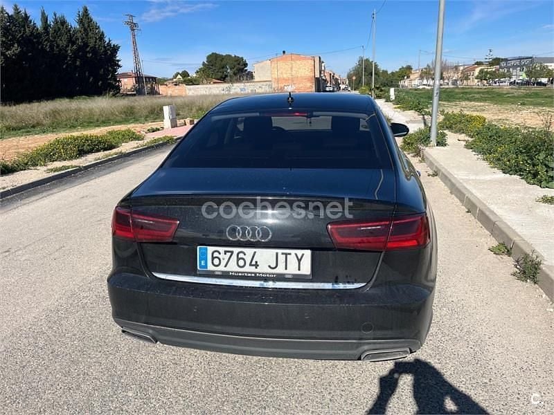 Usado Audi A6 Advanced 190 CV (139 kW) 2016 Negro Berlina