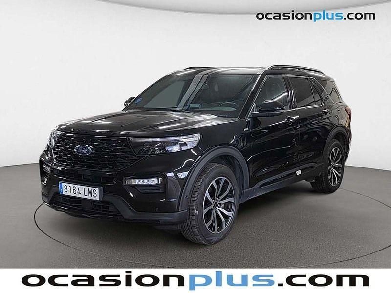 Negro Usado 2021 Ford Explorer ST-Line SUV | 37.900 € (Buen precio) - Imagen 1/4