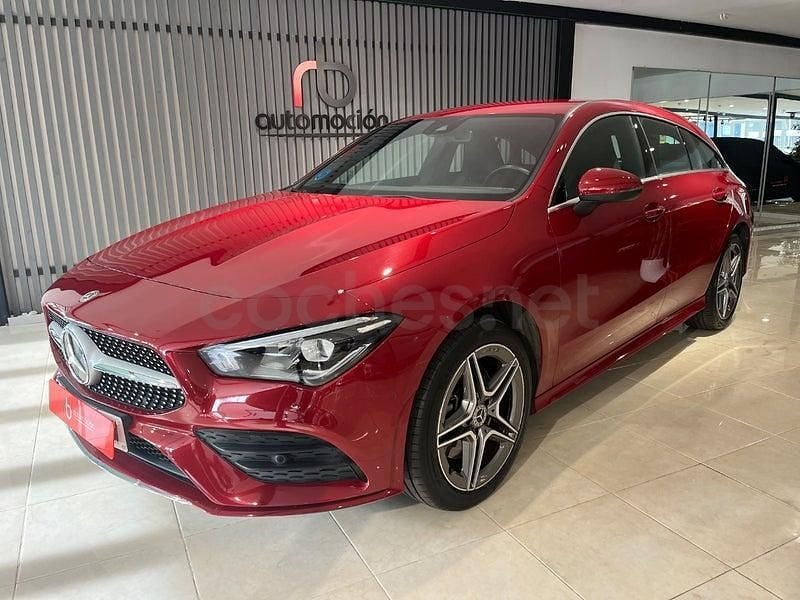 Usado Mercedes CLA250e Shooting Brake 218 CV (160 kW) 2021 Rojo Familiar