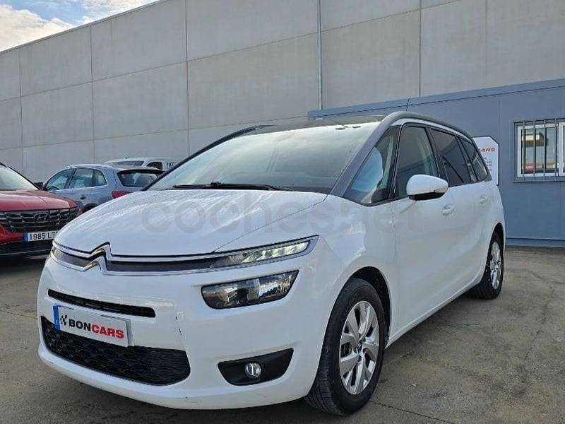 Usado Citroën Grand C4 Picasso Feel 130 CV (95 kW) 2016 Blanco Monovolumen