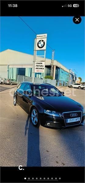Negro Usado 2011 Audi A4 S-Line Familiar | 8000 € (Super precio) - Imagen 1/4