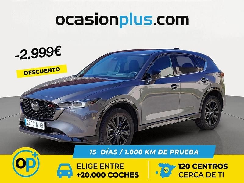 Usado Mazda CX-5 Homura-Line 165 CV (121 kW) 2023 Negro SUV