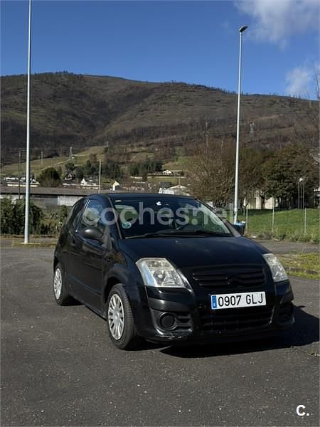 Usado Citroën C2 Furio 70 CV (51 kW) 2009 Negro Utilitario