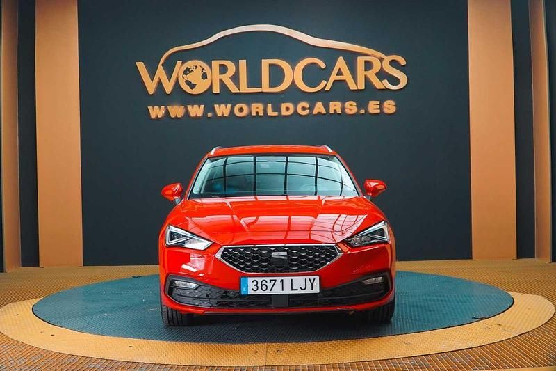 Usado Seat Leon XCELLENCE 150 CV (110 kW) 2020 Rojo Utilitario
