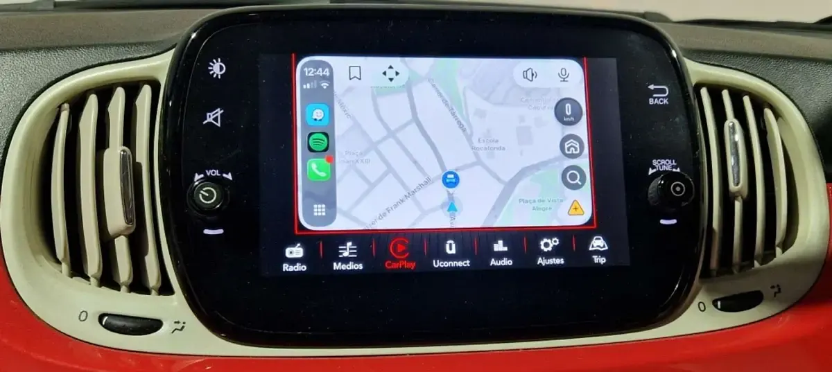 Usado Fiat 500 Lounge 69 CV (50 kW) 2019 Rojo Utilitario