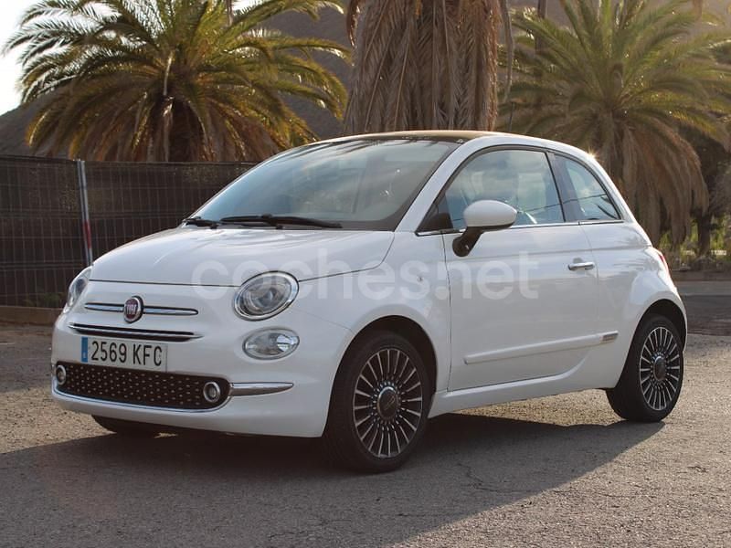 Blanco Usado 2017 Fiat 500 Lounge Berlina | 7490 € (Buen precio) - Imagen 1/4