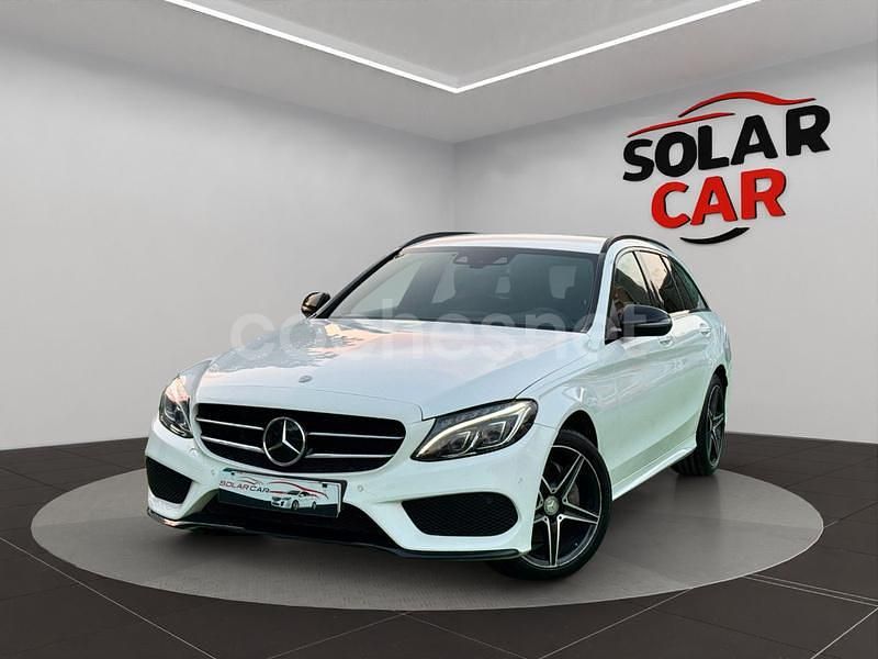 Blanco Usado 2016 Mercedes C220 Familiar | 14.500 € (Precio justo) - Imagen 1/4