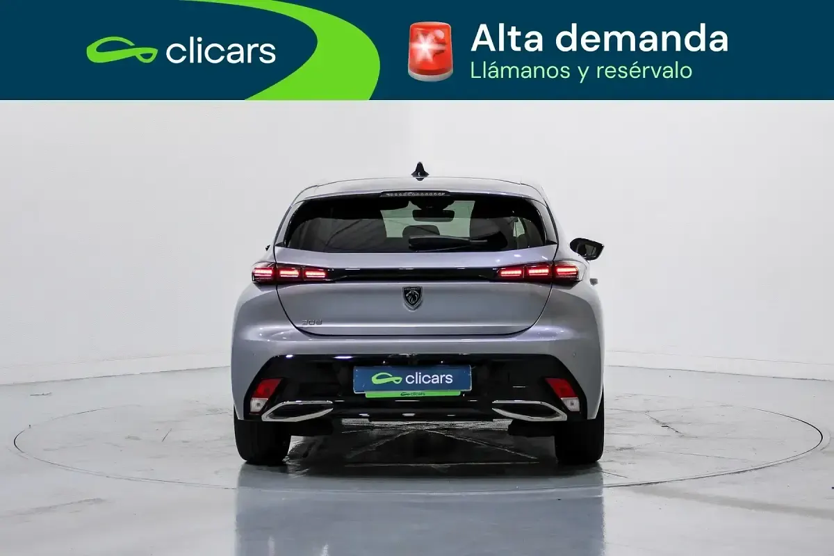 Usado Peugeot 308 Allure 130 CV (95 kW) 2024 Gris Berlina