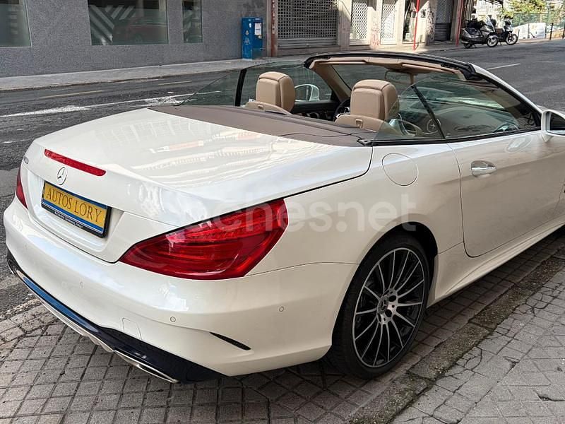 Usado Mercedes SL400 367 CV (269 kW) 2020 Blanco Descapotable