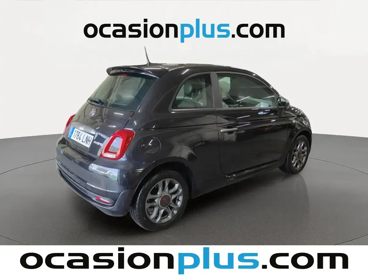 Usado Fiat 500 S 70 CV (51 kW) 2021 Negro Berlina