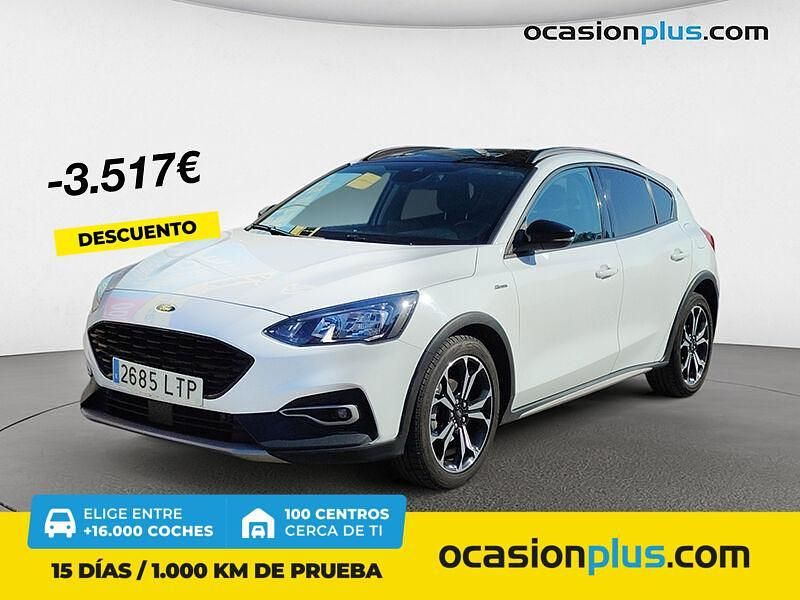Blanco Usado 2021 Ford Focus Active Berlina | 14.490 € (Precio justo) - Imagen 1/4