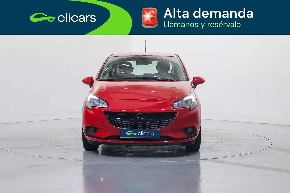 Usado Opel Corsa Selective 90 CV (66 kW) 2016 Rojo Utilitario