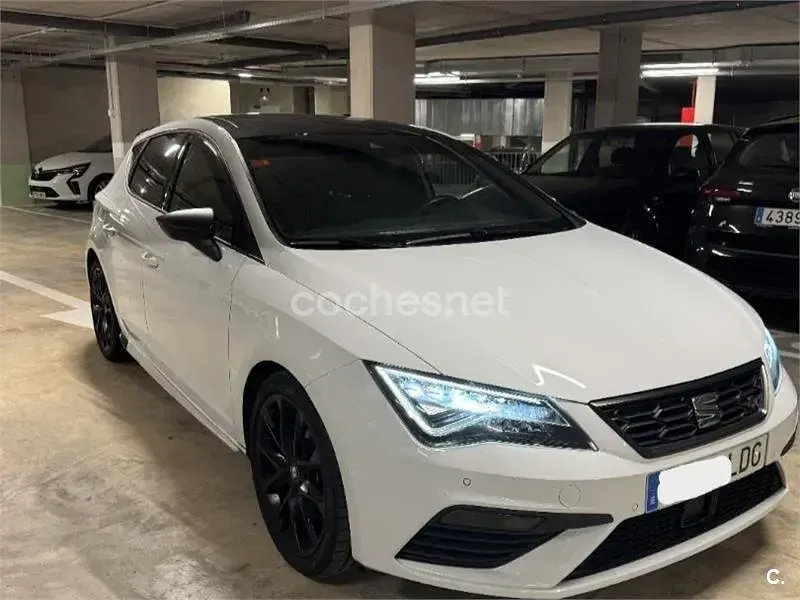Usado Seat Leon ST FR 150 CV (110 kW) 2019 Blanco Familiar