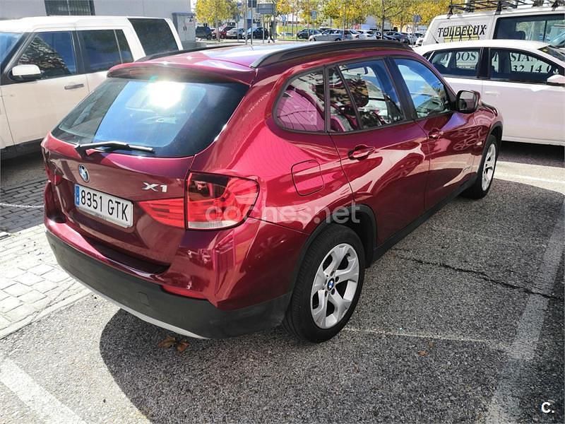 Usado BMW X1 177 CV (130 kW) 2010 Granate SUV