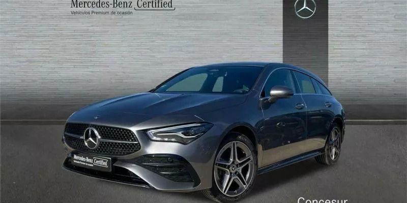 Gris Usado 2024 Mercedes CLA250e Shooting Brake Familiar | 40.900 € (Precio justo) - Imagen 1/4