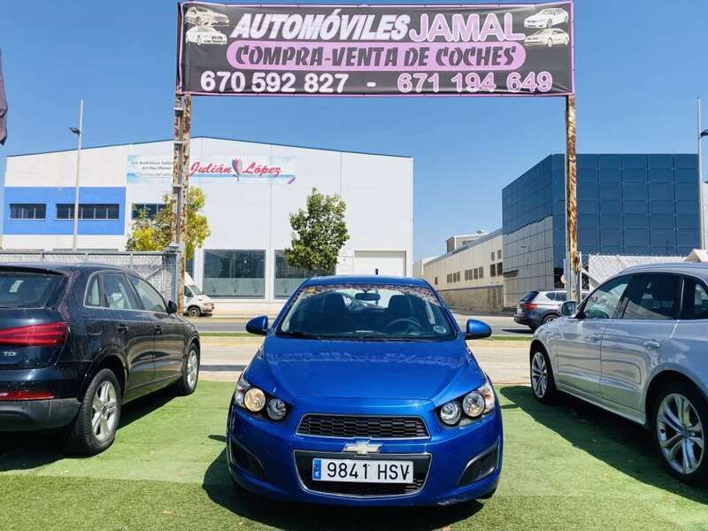 Usado Chevrolet Aveo LT 75 CV (55 kW) 2012 Azul Utilitario