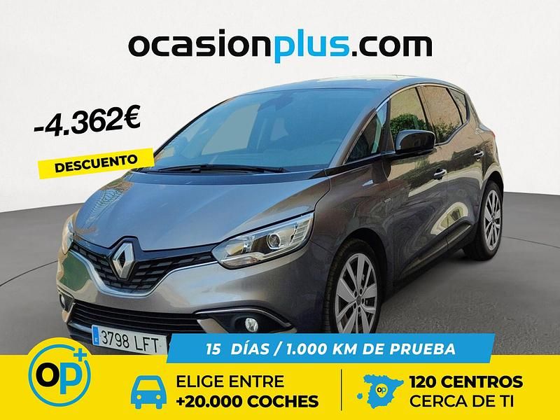 Gris / plata Usado 2020 Renault Scénic IV LIMITED Monovolumen | 14.650 € (Buen precio) - Imagen 1/4