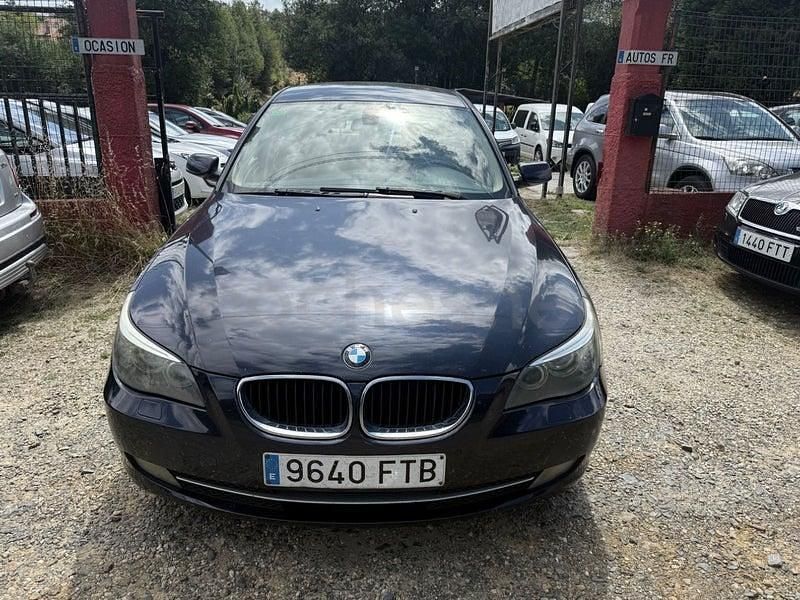 Usado BMW 520 163 CV (119 kW) 2007 Azul Berlina
