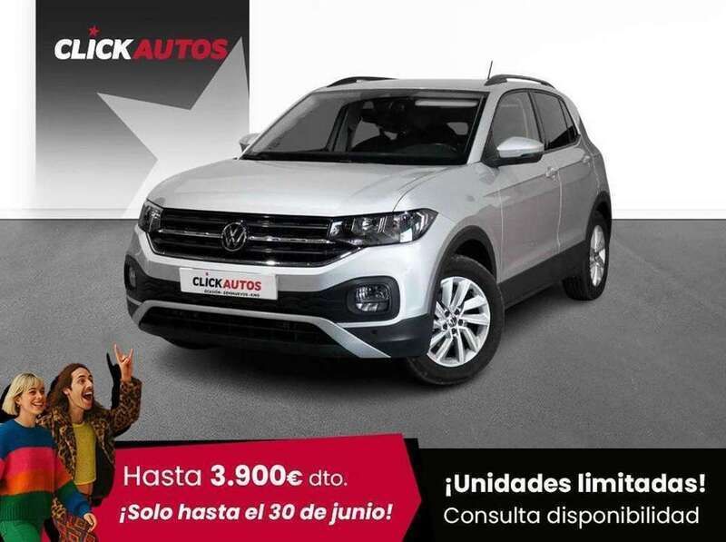Plateado Usado 2022 VW T-Cross Advance SUV | 14.650 € (Super precio) - Imagen 1/3