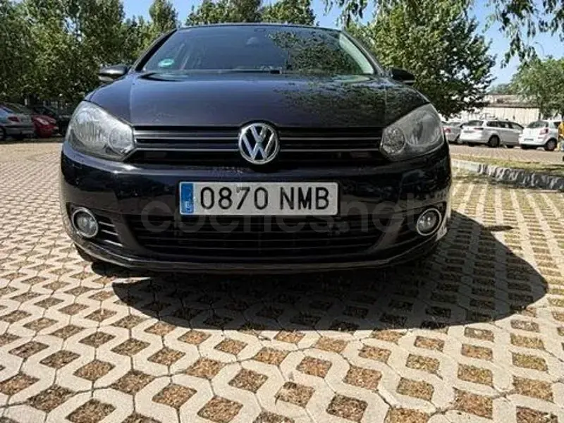 Usado VW Golf VI Advance 102 CV (75 kW) 2009 Negro Utilitario