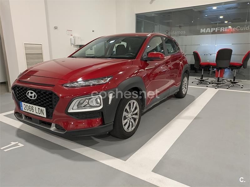 Rojo Usado 2019 Hyundai Kona SUV | 15.300 € (Precio justo) - Imagen 1/4