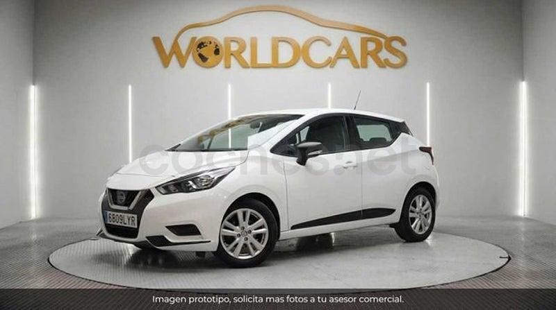 Blanco Usado 2022 Nissan Micra Acenta Utilitario | 12.225 € (Un poco caro) - Imagen 1/4