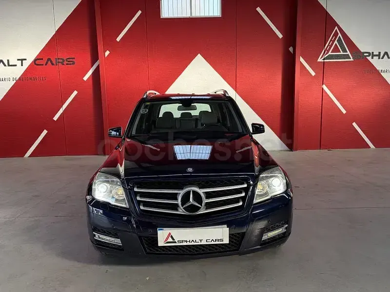 Usado Mercedes GLK220 170 CV (125 kW) 2010 Azul SUV