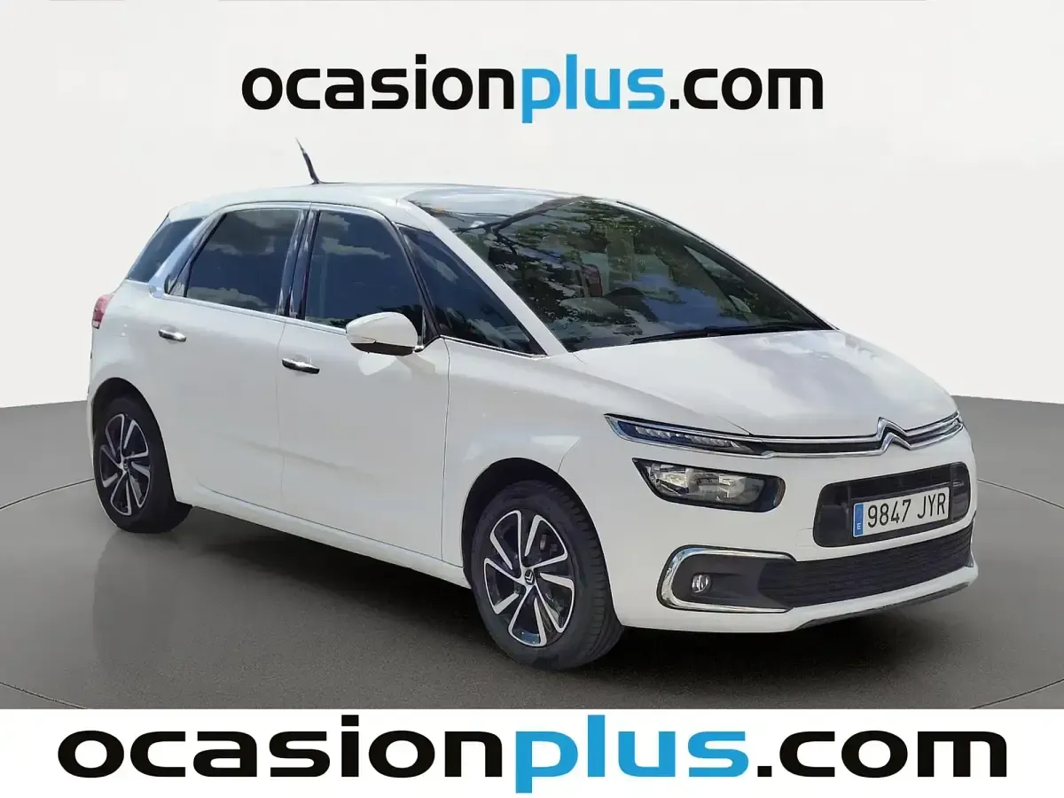 Usado Citroën C4 Feel 120 CV (88 kW) 2017 Blanco Monovolumen