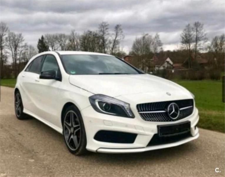 Blanco Usado 2014 Mercedes A180 AMG line Berlina | 11.500 € (Buen precio) - Imagen 1/4