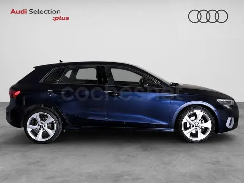 Usado Audi A3 Advanced Plus 116 CV (85 kW) 2022 Azul Berlina