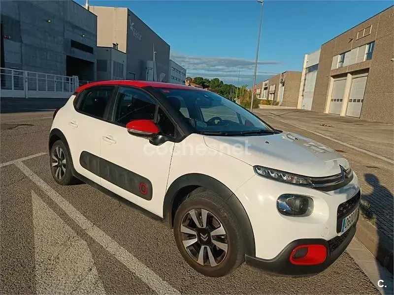 Usado Citroën C3 Feel 83 CV (61 kW) 2019 Blanco Utilitario