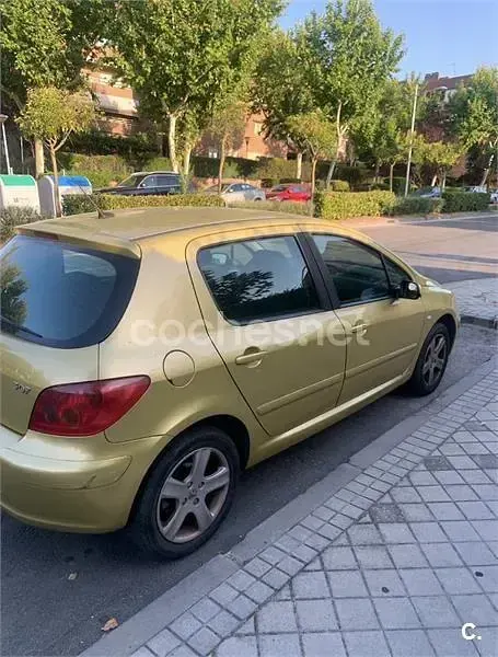 Usado Peugeot 307 138 CV (101 kW) 2002 Naranja Berlina
