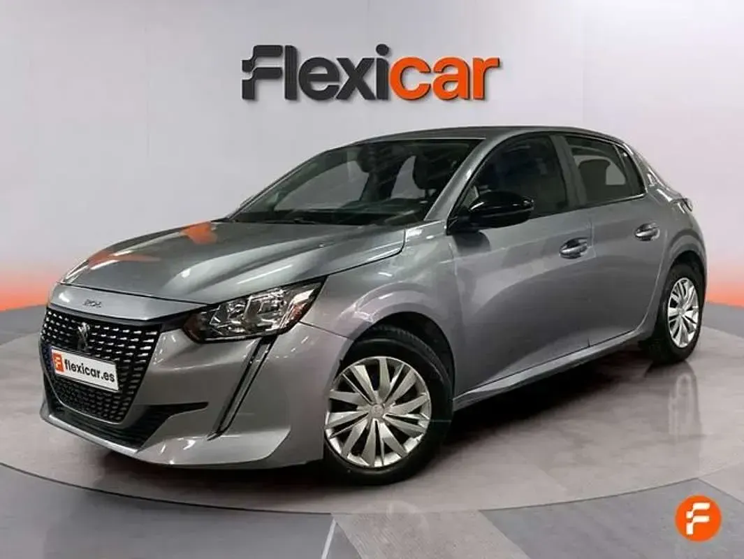 Usado Peugeot 208 Active 68 CV (50 kW) 2022 Gris Utilitario