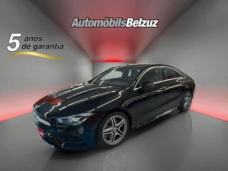 Negro Usado 2022 Mercedes CLA200 Berlina | 28.990 € - Imagen 1/4